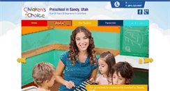 Desktop Screenshot of childrenschoiceutah.com